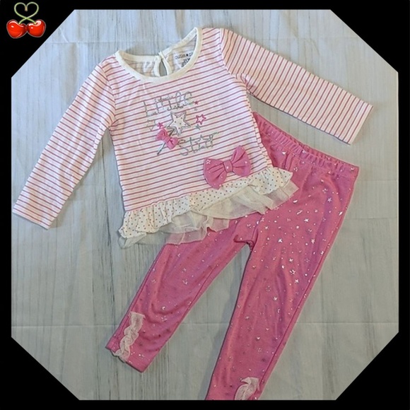 Mary's Cherries Boutique Other - 🍒 Little Star ⭐ Cutie Pie 2 Pcs Outfit